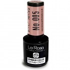 La Rosa Hybrid Gel Polish CREME Brown Rose