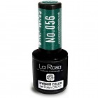 La Rosa Hybrid Gel Polish CREME Emerald with Gloss