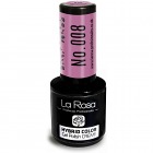 La Rosa Hybrid Gel Polish CREME Rasperry Rose