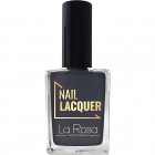 La Rosa Vinyl Nail Polish - Dark Grey 15 ml