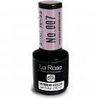 La Rosa Hybrid Gel Polish CREME Dark Nude Pink