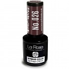 La Rosa Hybrid Gel Polish CREME Dark Purple