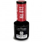 La Rosa Hybrid Gel Polish CREME Intensive Red