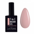 La Rosa żel do paznokci budujący w butelce 7w1 - Warm Nude Pink 15 ml