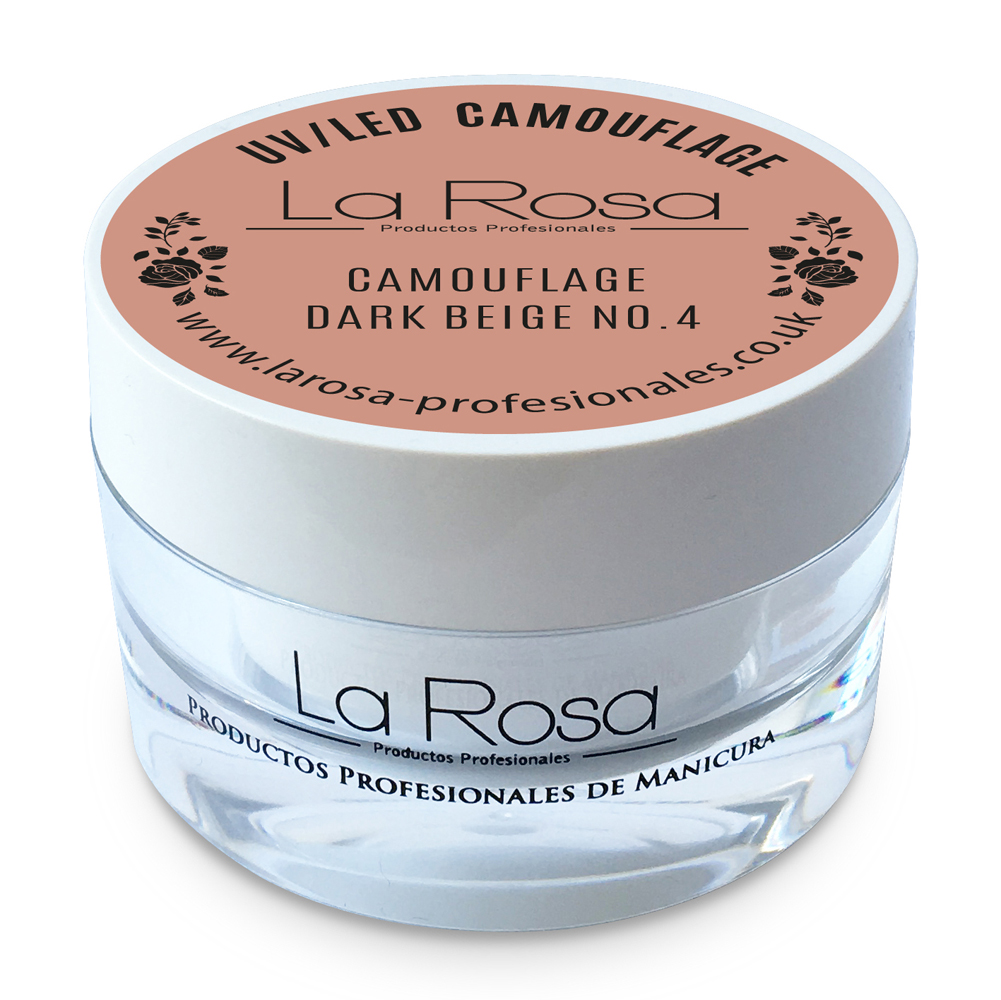 UV/LED Camouflage La Rosa - dark beige No.4